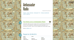 Desktop Screenshot of ambassadorradio.org