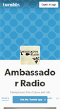 Mobile Screenshot of ambassadorradio.org